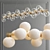 Sleek Dallas Linear Pendant 3D model small image 1