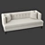 Luxury Comfort Sofa 3D model small image 1