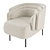 Christophe Delcourt HUG Armchair: High-Quality 3D Model 3D model small image 1