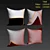 Marbling Decorative Pillows Set 3D model small image 2