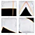 Marbling Decorative Pillows Set 3D model small image 3