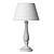 Elegant Murano Crystal Table Lamp 3D model small image 3