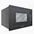 Shtain BMO 13.252: Built-In 60cm Microwave 3D model small image 1