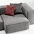 Alberta Salotti Alcazar Sofa 3D model small image 2