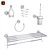 Fixsen Bogema Bathroom Set 3D model small image 1