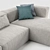 Alcazar Alberta Salotti 2: Stylish Sofas for Modern Living 3D model small image 2