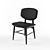 Elegant Butterfly Chair 3D model small image 1