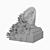 Ancient Corinthian Column Ruin 3D model small image 3