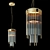 Pharo Pendant Light - Brass 3D model small image 1