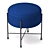 Modern Stylish Poof Stool 3D model small image 1