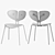 Title: Nordic Tales Moth Chair: Elegant and Versatile 3D model small image 3