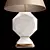 Crystal Clear: Octagon Quartz Lamp 3D model small image 2