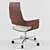 Elegant DRWE Thonet Armchair 3D model small image 2