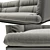 Modern Comfort: Yale X Sofa by MDF Italia 3D model small image 2