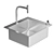 Hansgrohe Kitchen Combo - Compact and Efficient 3D model small image 1