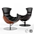 Elegant Lobster Chair by Lund 3D model small image 1