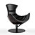 Elegant Lobster Chair by Lund 3D model small image 3