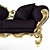 Elegant MonaLisa Sofa - Classic Design 3D model small image 2