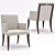 Baker Atelier Dining Armchair - Elegant and Functional 3D model small image 1