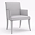 Baker Atelier Dining Armchair - Elegant and Functional 3D model small image 3