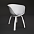 Refined Kitchen Chair - Elegant Design 3D model small image 2