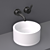 Soho Low - DADOquartz Freestanding Basin 3D model small image 1