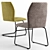 Hexa Calligaris Connubia - Stylish, Versatile Unwrap Chair 3D model small image 2