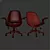 ErgoFlex Office Chair 3D model small image 3