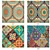 330 Suesoso Decorative Pillows Set 3D model small image 3