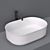 Agape Immersion Wash Basin - Elegant and Compact 3D model small image 1