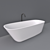 Luxurious Agape Neb Bathtub 3D model small image 2