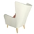 Elegant Elsa Chair: Comfort Redefined 3D model small image 2