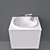 600x505x525 Drawers & Basin 3D model small image 2