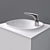 600x505x525 Drawers & Basin 3D model small image 3