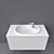 Spacious Drawers and Basin Set 3D model small image 2