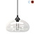 Scandinavian Glass Pendant Ceiling Lamps 3D model small image 2