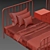 Modern Single Bed - Sleek Design, High Quality 3D model small image 3