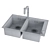 Hansgrohe Kitchen Sink Set 3D model small image 3