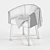 Modern Comfort Club Chair 3D model small image 2