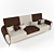 Excalibur Deephouse Sofa 3D model small image 2