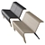 Versatile Bench for Public Spaces - Durable and Stylish 3D model small image 1