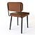 Vintage-inspired Jake Chair by Dutchbone 3D model small image 3