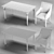 Comfortable and Stylish: IKEA SAKARIAS Armchair and INGATORP Dining Table Set 3D model small image 3