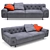 Luxury Lounge Sofa: O'PRIME Ritz 3D model small image 1