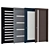 Sleek Contemporary Interior Doors 3D model small image 1