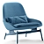 Field Lounge Chair: Variety of Colors 3D model small image 3