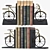 Vintage Bicycle Bookends 3D model small image 1