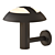 Outdoor Wall Light: DeMarkt Mercury 3D model small image 1