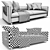 Elegant Lucas Sofa: Versatile Design & Premium Comfort 3D model small image 3