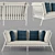 Elegant Mirage Sofa: Link Design 3D model small image 1